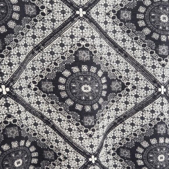 Lucky Brand Burn Out Tee with Capped Sleeve Small - Picture 4 of 6